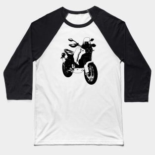 Ducati DesertX Bike Sketch Art Baseball T-Shirt